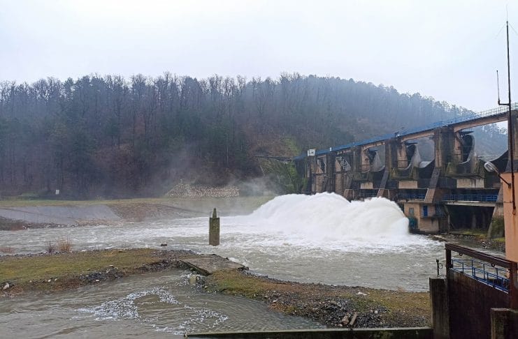 brana modrac Hidrometeorološki podaci i vanredne situacije u TK