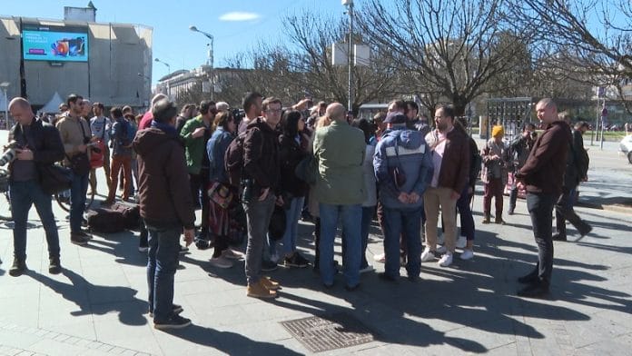 Novinari protest banjaluka 2