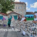 Žene Srebrenice mirni protest