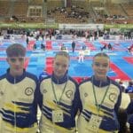 Emir Halilović sa kolegicama iz KBS ORKKA na Balkanskom prvenstvu