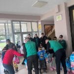 Fudbaleri i Uprava FK Budućnost u posjeti Domu za djecu bez roditeljskog staranja