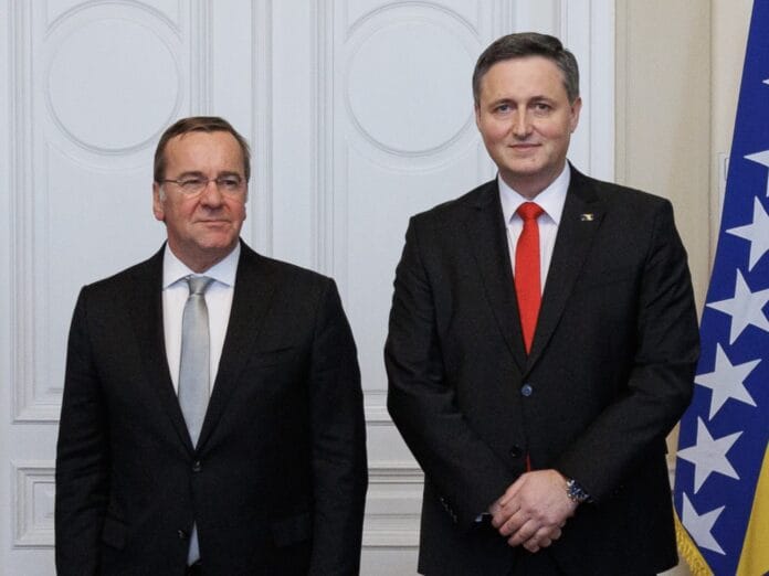Denis Bećirović i Boris Pistorius