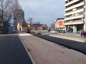 Radovi na izgradnji kružnog toka "Crveni 7" u završnoj fazi