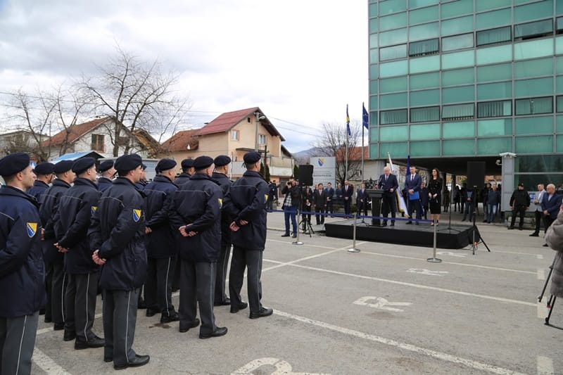 Primopredaja opreme i polaganje zakletve za mlađe inspektore