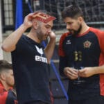 Mirko Mikić i Haris Buljina, utakmica RK Sloboda