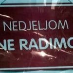 Zakon o neradnoj nedjelji/ Neradnim nedjeljama