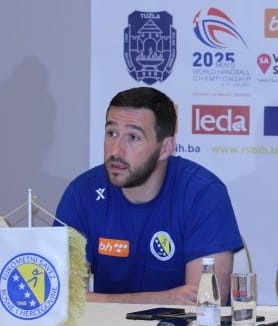 Senjamin Buruc, kapiten rukometne reprezentacije BiH