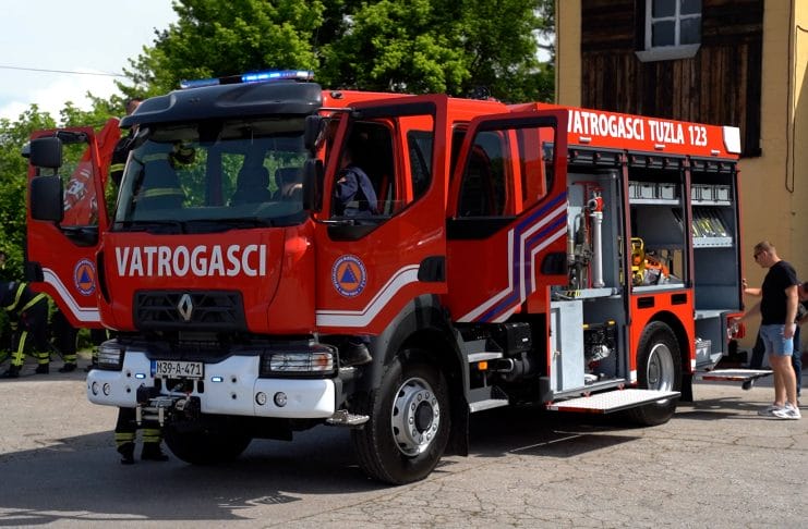 Vatrogasni kamion 1 Vozilo vatrogasaca