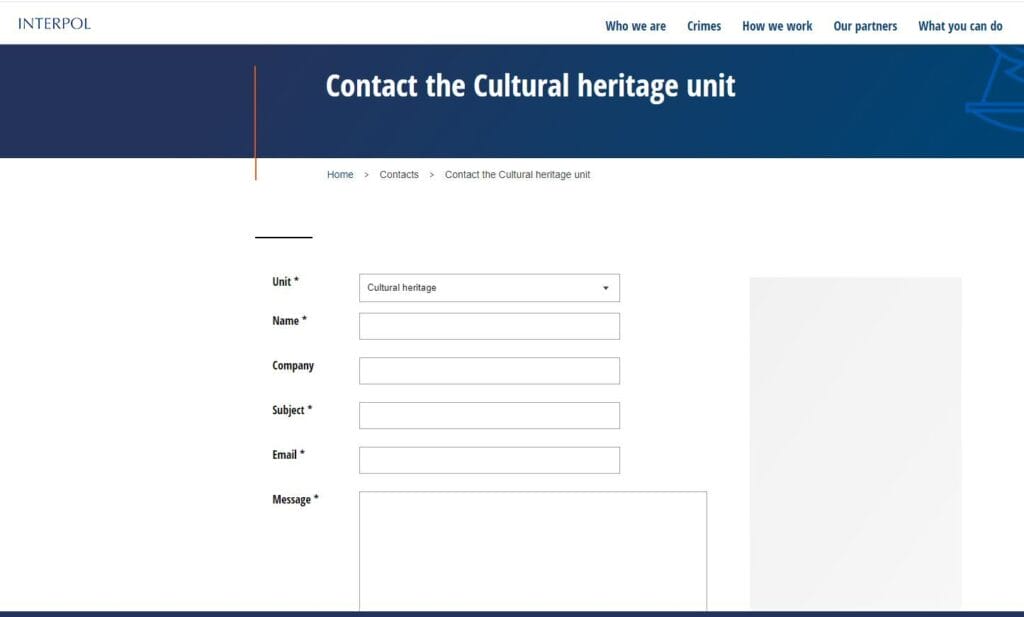 Foto: Print screen/ Interpolova jedinica za kulturno naslijeđe