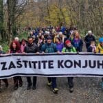 Karton revolucija, Zaštićeni pejzaš Konjuh, Zlača