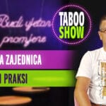 Naslovna fotografija osme epizode podcasta Taboo Show RTV Slon