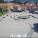 Trg slobode/ Tuzla/ Sistem uzbune u Tuzli/ Sirene