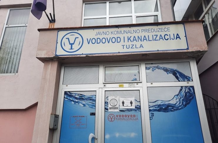 Zgrada vodovda Zgrada tuzlanskog vodovoda/ Tuzla servis