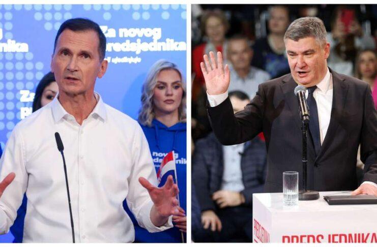 Izbori u Hrvatskoj: Milanović i Primorac u drugom krugu