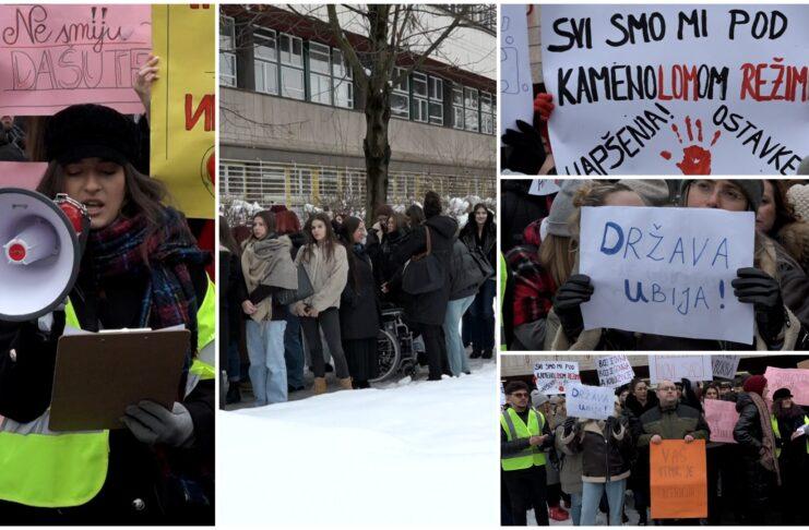 Studentski protesti u Sarajevu