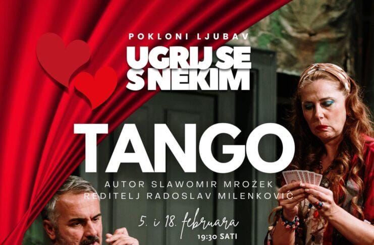 TANGO u Narodnom pozorištu Tuzla – Mjesec ljubavi uz poseban poklon za publiku!