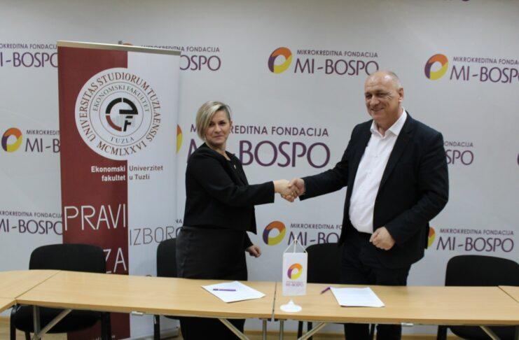 MI-BOSPO i Ekonomski fakultet Tuzla jačaju saradnju: Potpisan novi protokol za bolje obrazovne prilike