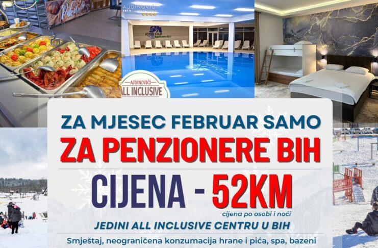 SRCA Ajdinovići Posebna ponuda za penzionere