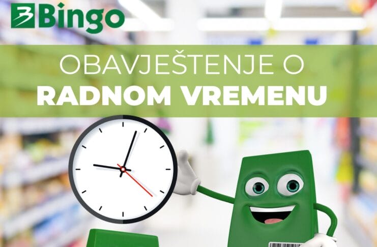 Bingo trgovine neće raditi za prvomajske praznike