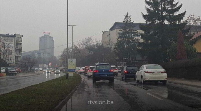 BIHAMK, stanje na putevima, mokar kolovoz