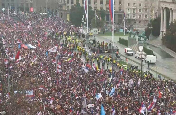 Protesti, Narodne skupštine