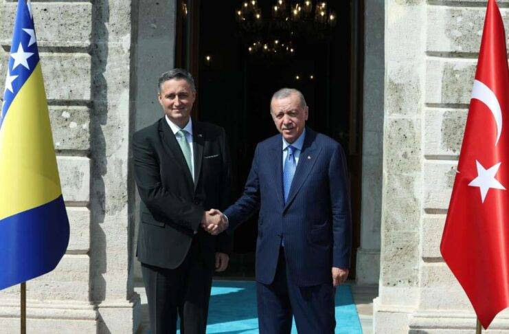 Bećirović i Erdoğan danas o sigurnosnoj situaciji u BiH