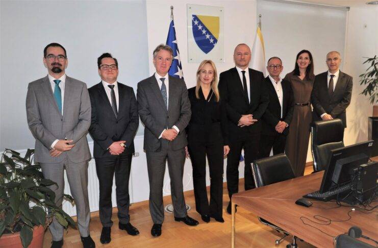 Posjeta ambasadora Velike Britanije VSTV-u BiH