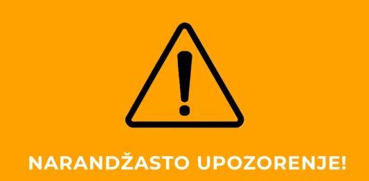 Narandžasto upozorenje, meteoalarm