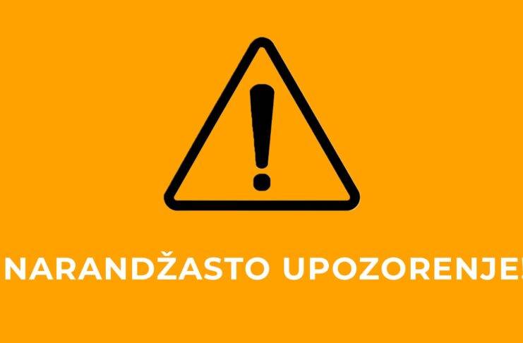 Narandžasto upozorenje, meteoalarm