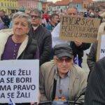 Penzioneri u Tuzli opet protestuju
