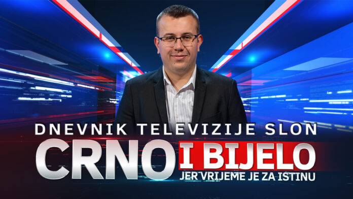 Adin Jusufović, novinar RTV Slon Tuzla Dnevnik, Crno i Bijelo
