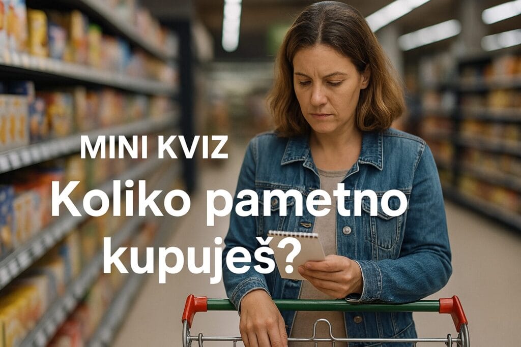 Svakodnevna kupovina mini kviz