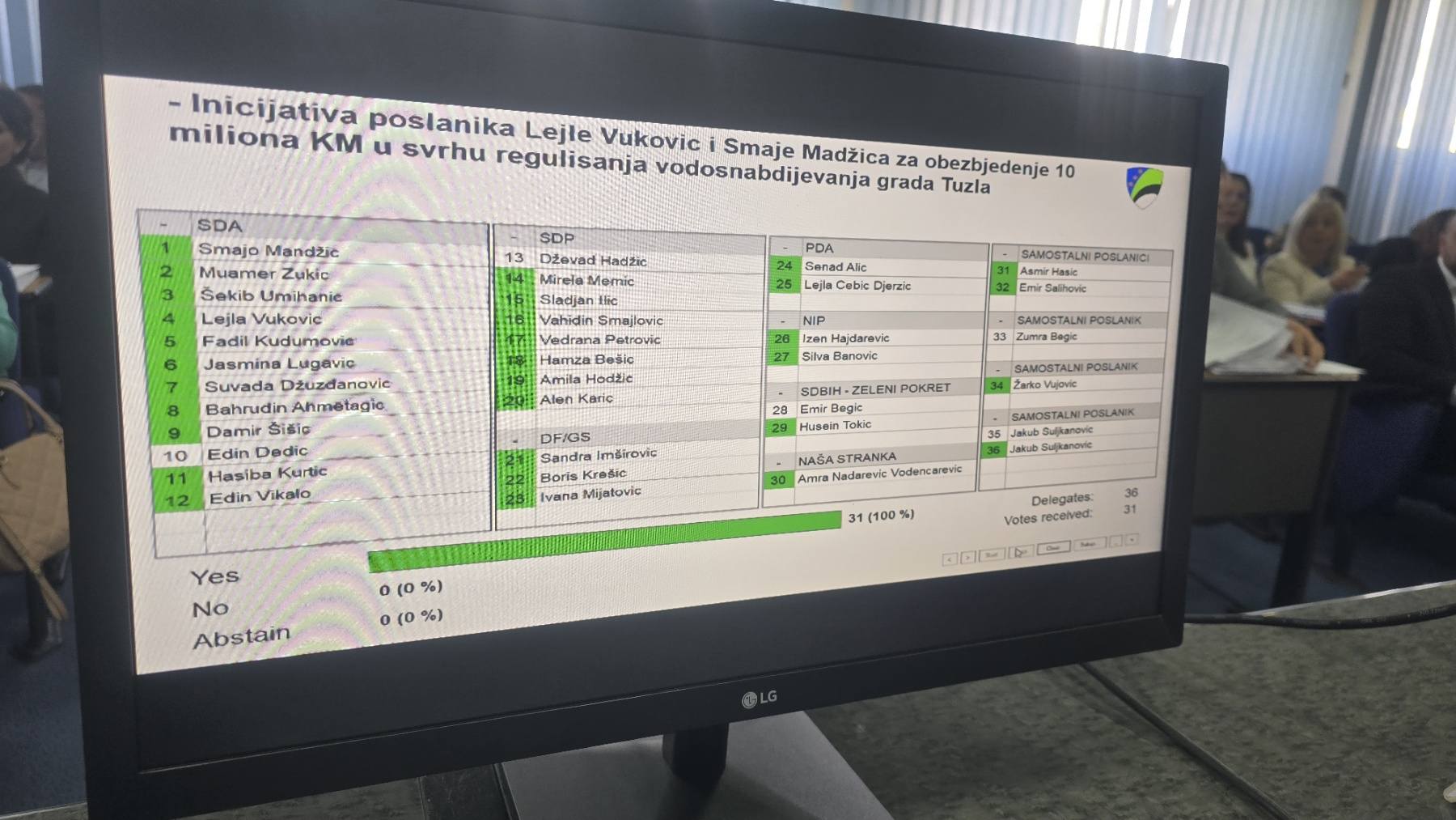 Skupština TK usvojila inicijativu: Deset miliona KM za vodosnabdijevanje Tuzle