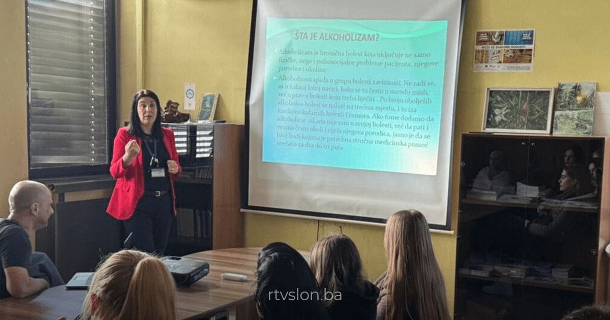 Zajedno protiv alkoholizma: Centar za mentalno zdravlje Tuzla educira mlade o rizicima