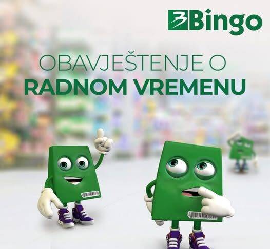 Bingo - novo radno vrijeme