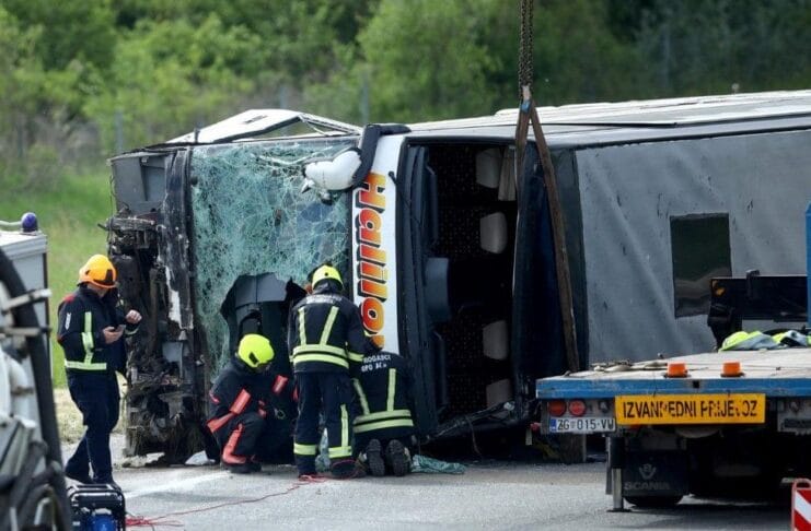 Nesreća, Hrvatska, autobus, automobil