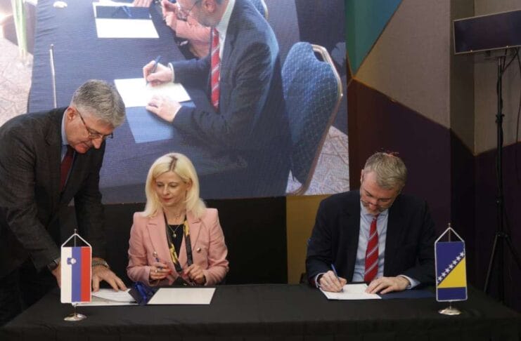 Forto, komunikacije, Slovenija, BiH, memorandum