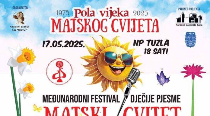 Festival dječije pjesme "Majski cvijet" u tuzlanskom pozorištu