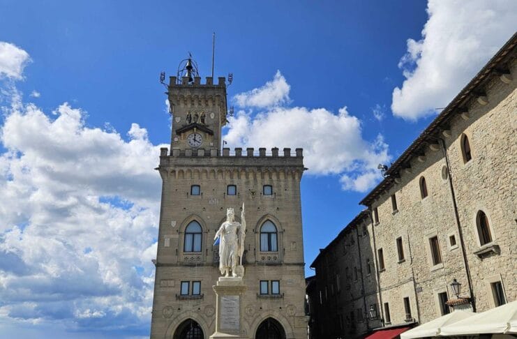 San Marino, ITalija, Monte Titano, Garibaldi
