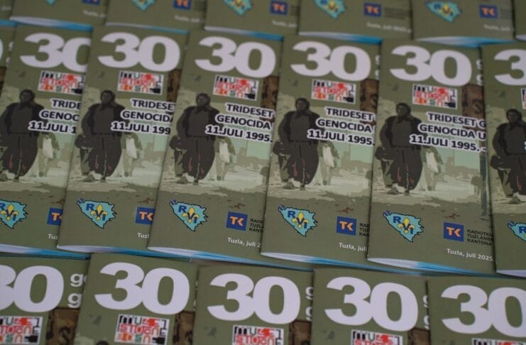 U Tuzli upriličena manifestacija povodom 30 godina od genocida u Srebrenici
