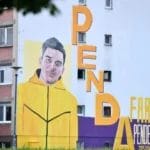Mural posvećen ubijenom Farisu Pendeku