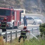 Evakacija ljudi zbog požara u Dalmaciji