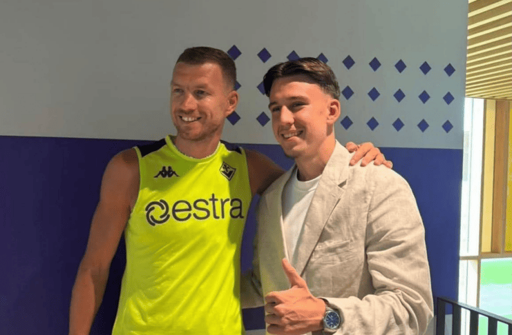Edin Džeko u Fiorentini – ljubičasti dres kao novo poglavlje karijere