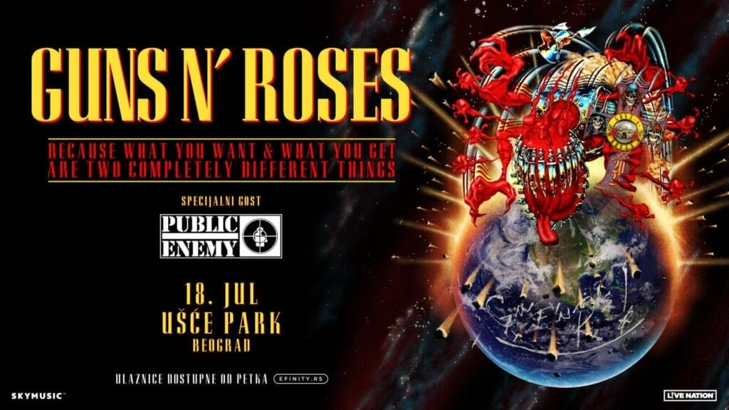 Guns N' Roses koncert u Beogradu