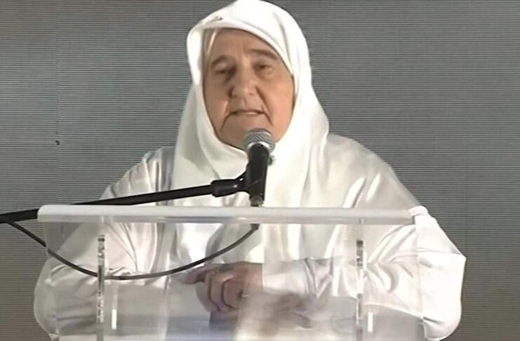 Munira Subašić, predsjednica Udruženja Majke Srebrenice