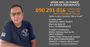 Enes Imamović iz Lukavca hitno treba pomoć za liječenje u Turskoj