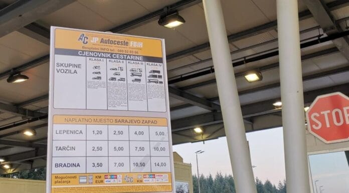 Ubuduće plaćanje putarine isključivo karticom ili TAG-om
