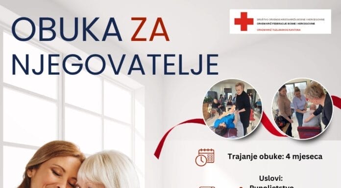 Obuka za njegovatelje, Crveni križ TK