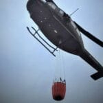 Helikopter OSBiH upućen na požarište kod Mostara