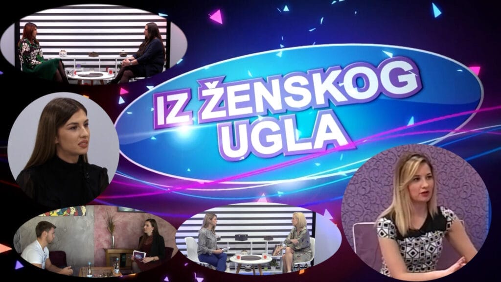 Arhivski program RTV Slon, Kolaž gostiju i voditeljica iz emisije Iz ženskog ugla na TV Slon